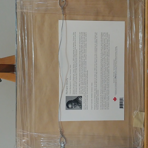 Canadian Native art print - Territorial wolverine - Picture 4 of 4